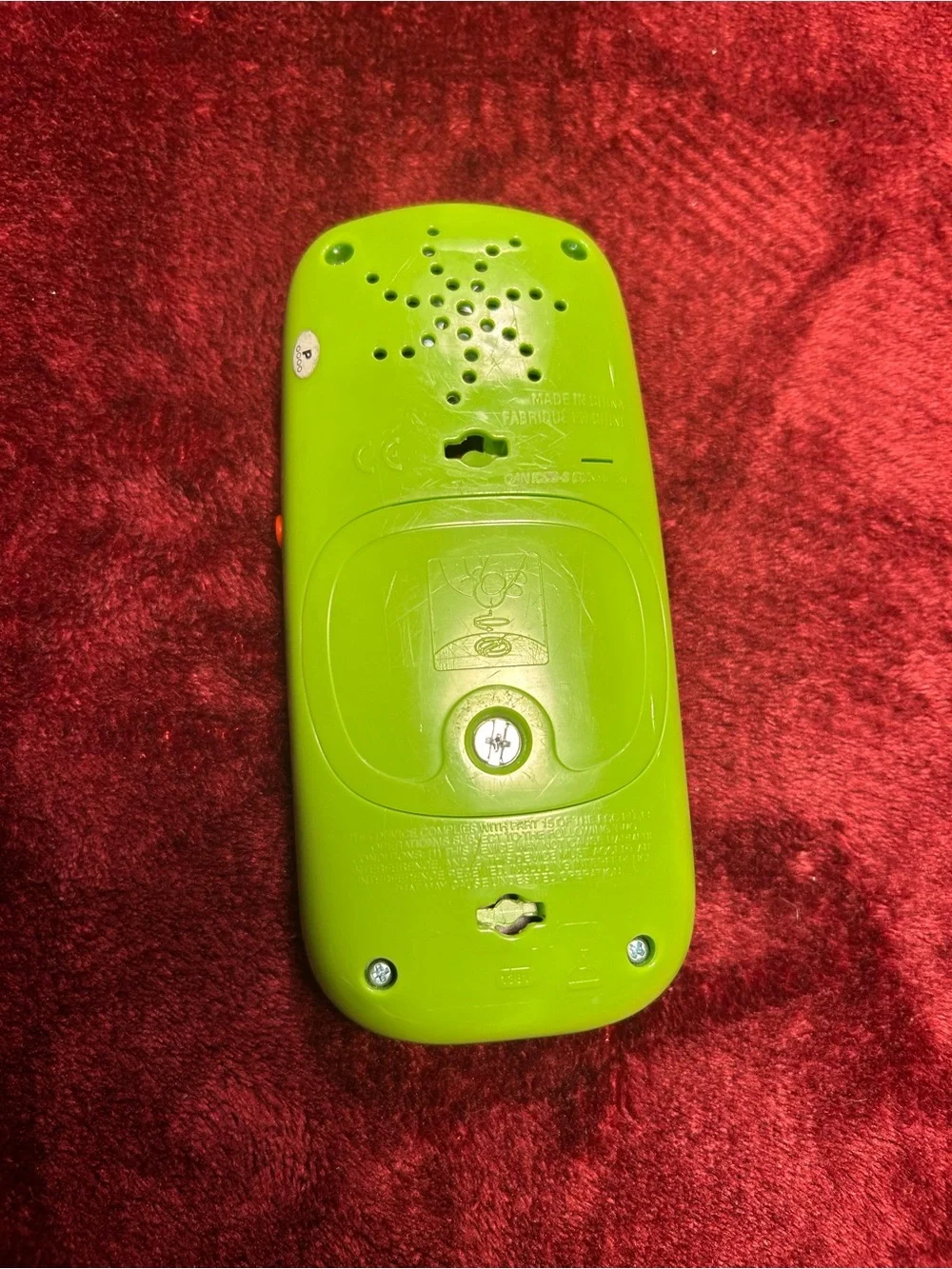 V Tech Little SmartPhone Toy Phone - Orange/White